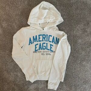 XSmall American‎ Eagle White Hoodie